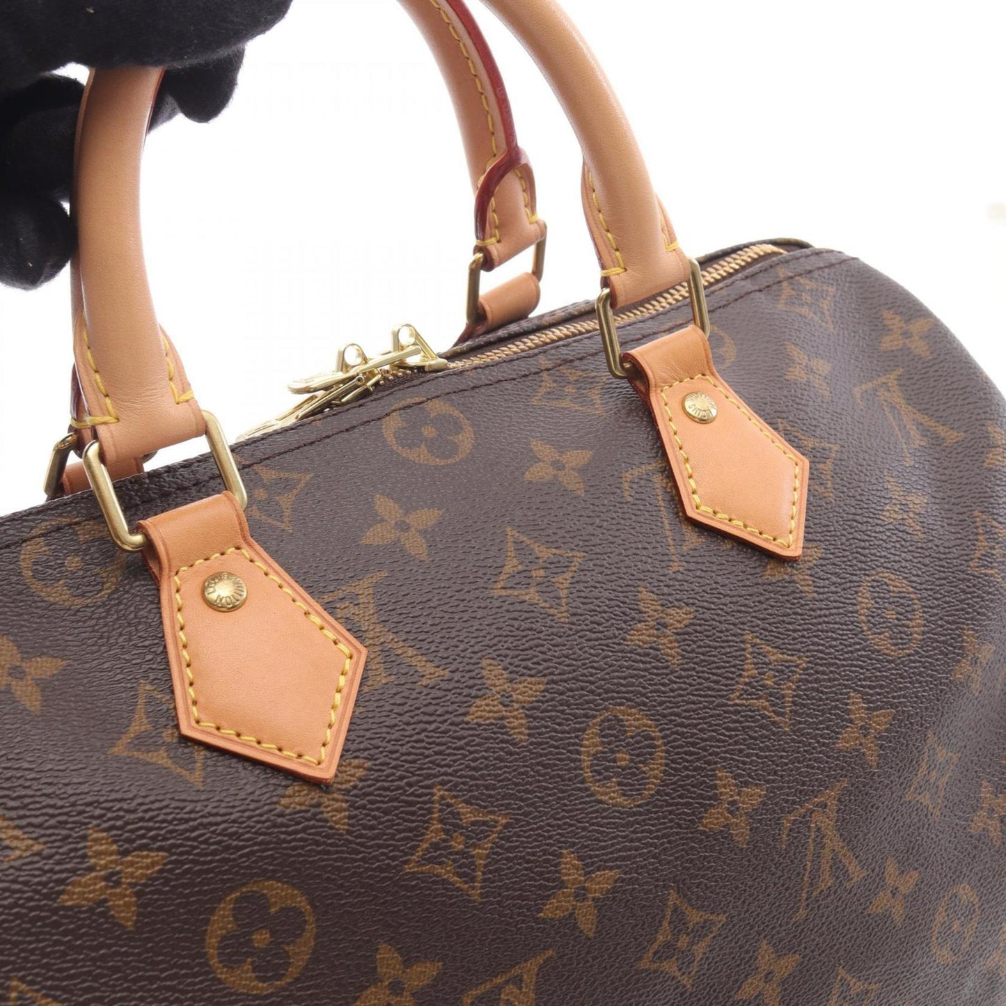 Louis Vuitton Coated Canvas Brown Handbags