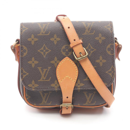 Louis Vuitton Coated Canvas Brown Shoulder Bags