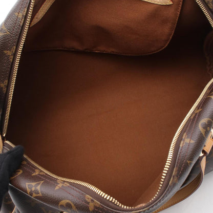 Louis Vuitton Coated Canvas Brown Shoulder Bags