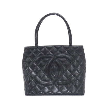 Chanel Calfskin Black Handbags