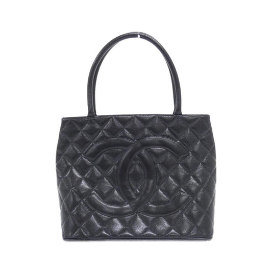 Chanel Calfskin Black Handbags