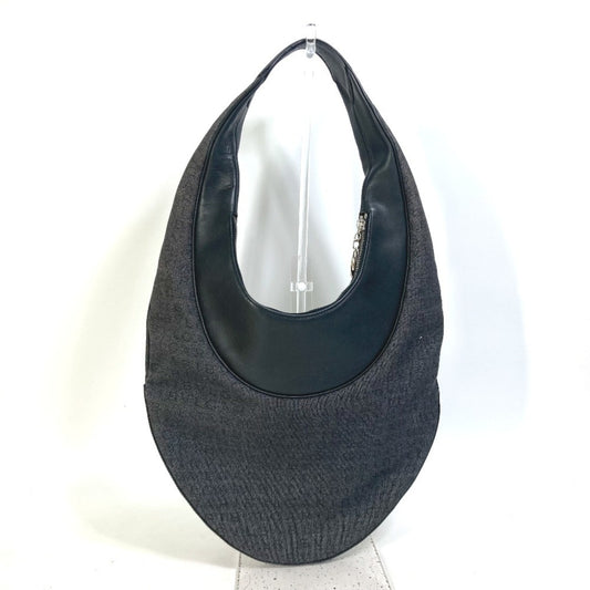 Bvlgari Canvas Black Shoulder Bags
