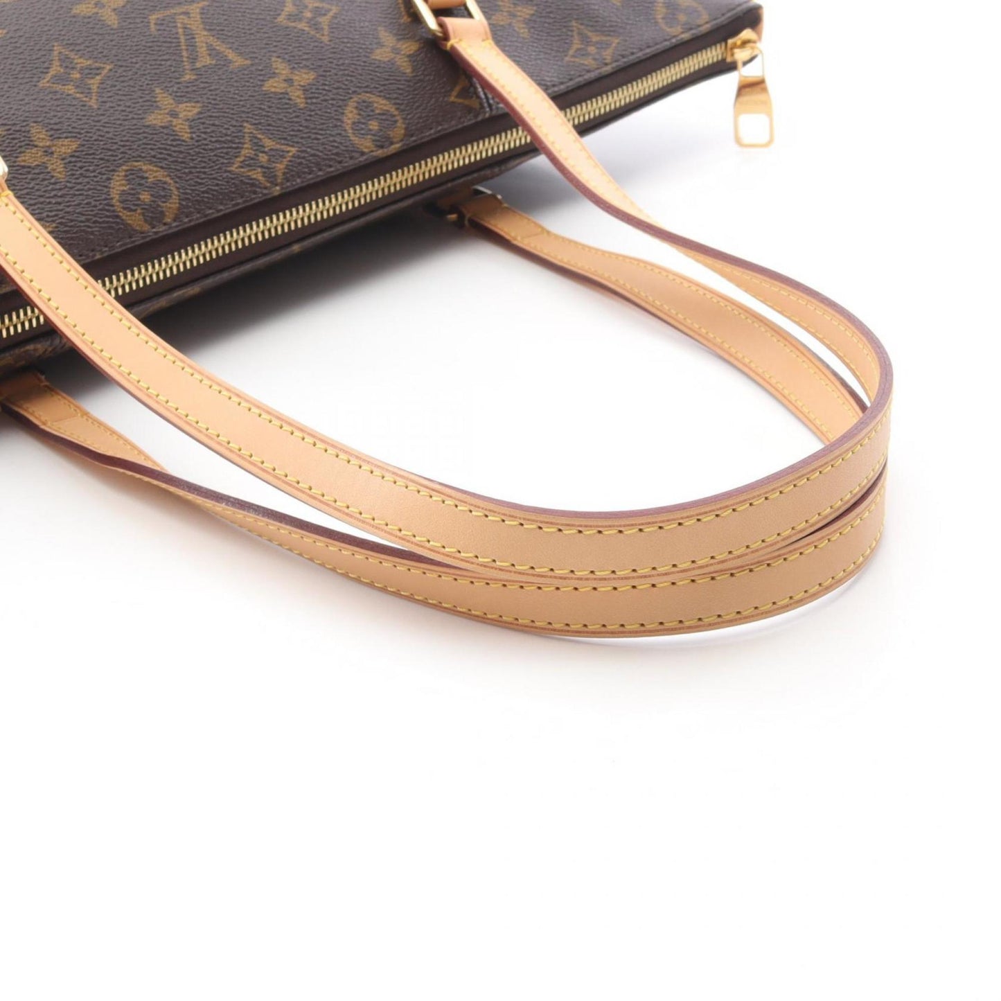 Louis Vuitton Coated Canvas Brown Tote Bags