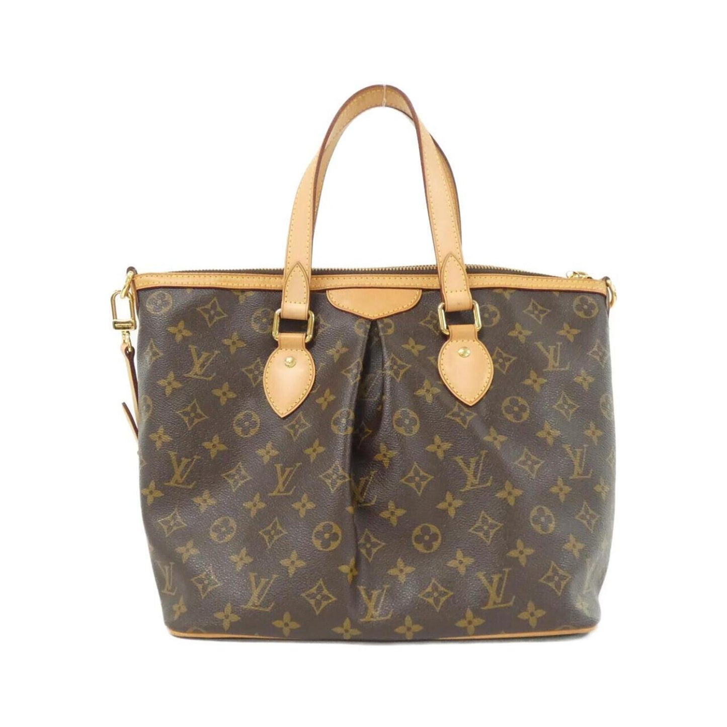 Louis Vuitton Coated Canvas Brown Handbags
