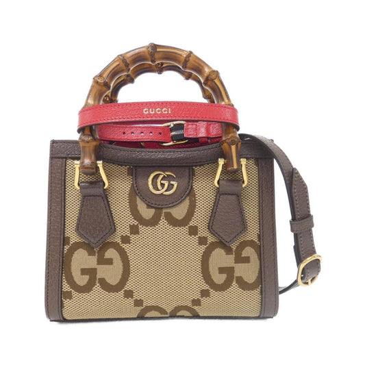 Gucci Canvas Brown Handbags