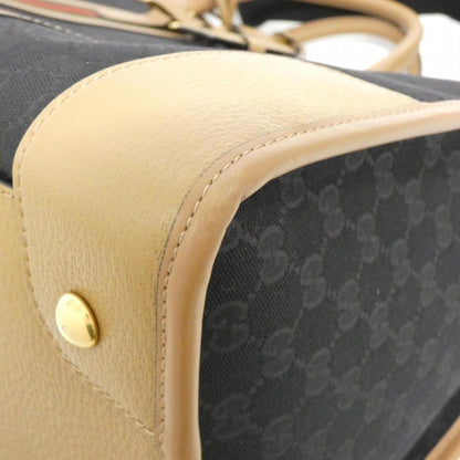 Gucci Canvas Black Travel Bags