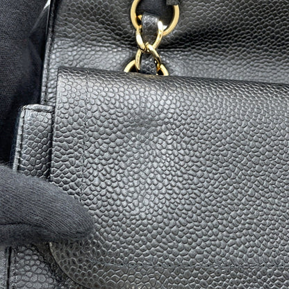 Chanel Calfskin Black Shoulder Bags