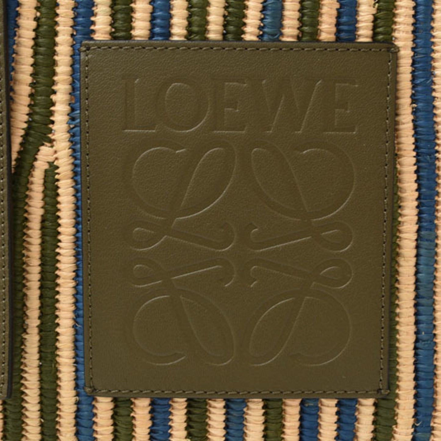 Loewe Others Green Tote Bags