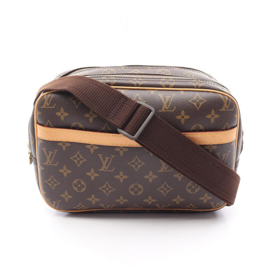 Louis Vuitton Coated Canvas Brown Shoulder Bags