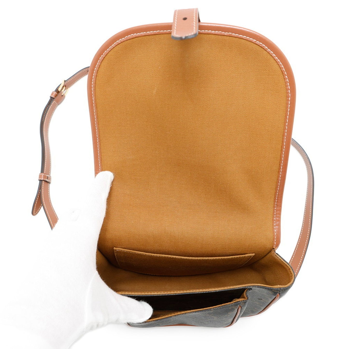 Celine Pvc Brown Shoulder Bags