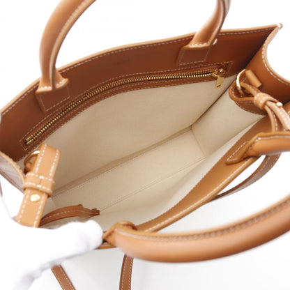 Celine Canvas Brown Tote Bags