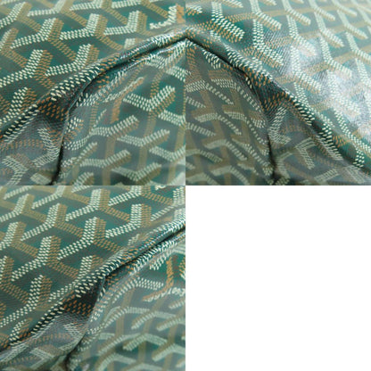 Goyard Coated Canvas Green Tote Bags