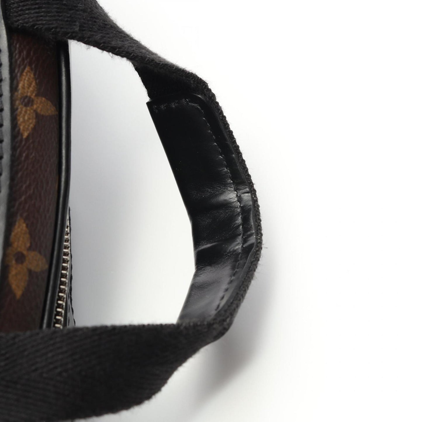 Louis Vuitton Coated Canvas Black Backpacks