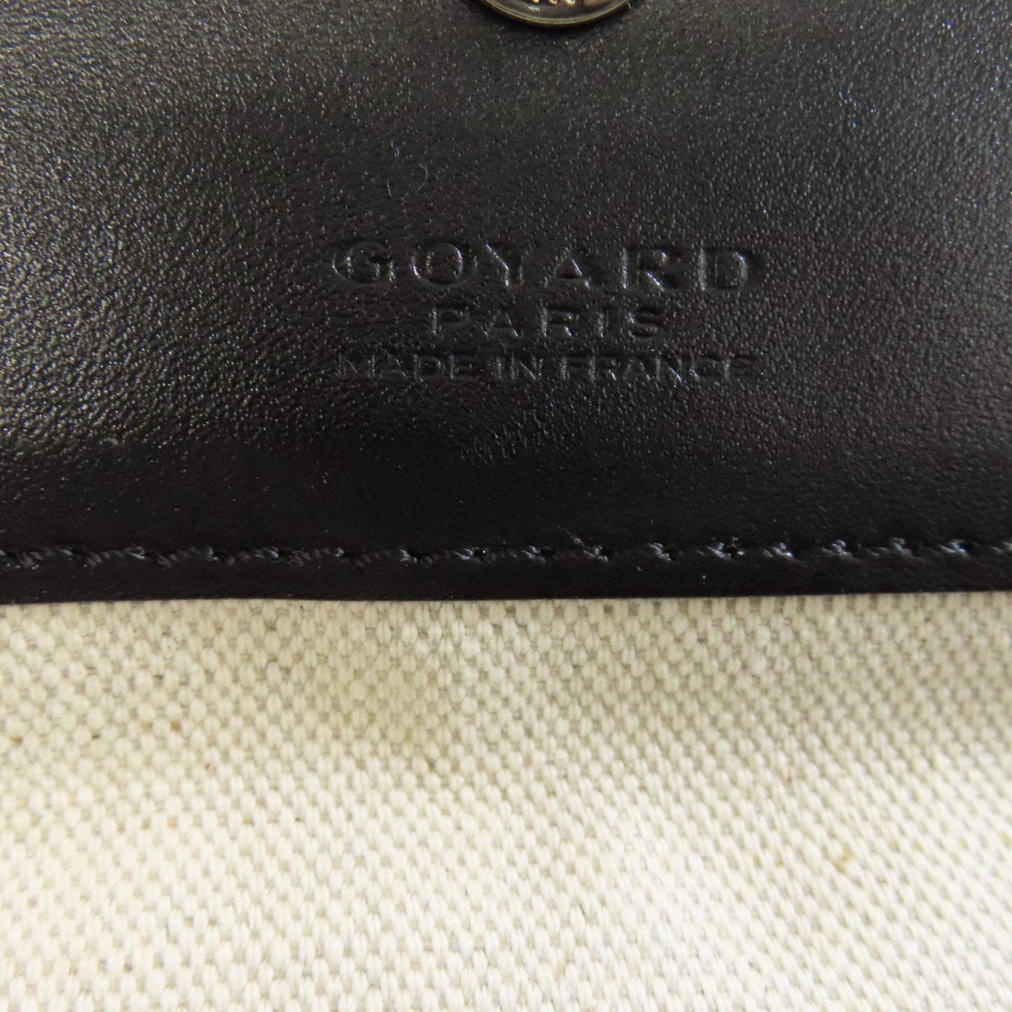 Goyard Coated Canvas Black Tote Bags