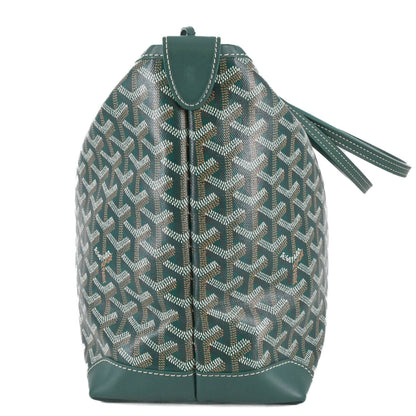 Goyard Coated Canvas Green Tote Bags