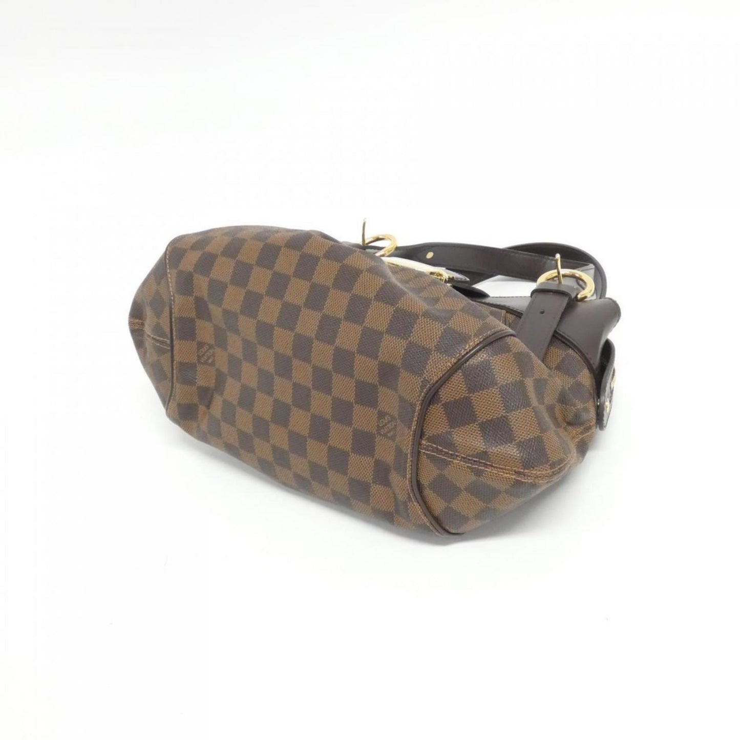 Louis Vuitton Coated Canvas Brown Handbags