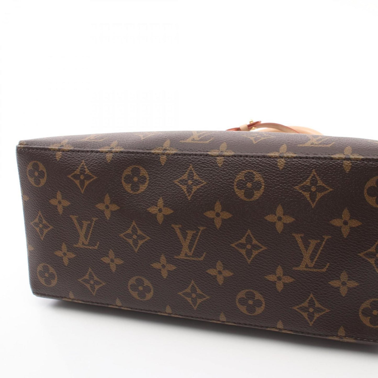 Louis Vuitton Coated Canvas Brown Handbags