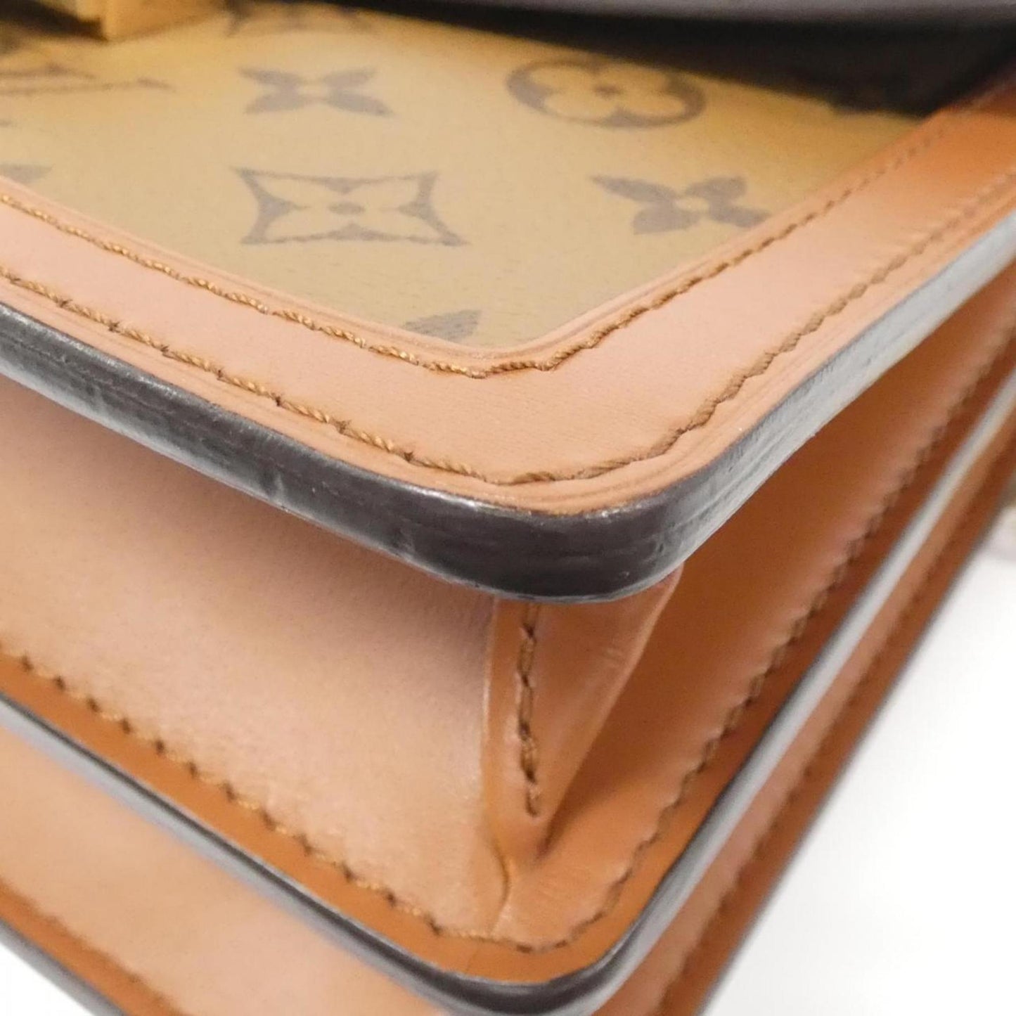 Louis Vuitton Coated Canvas Brown Shoulder Bags