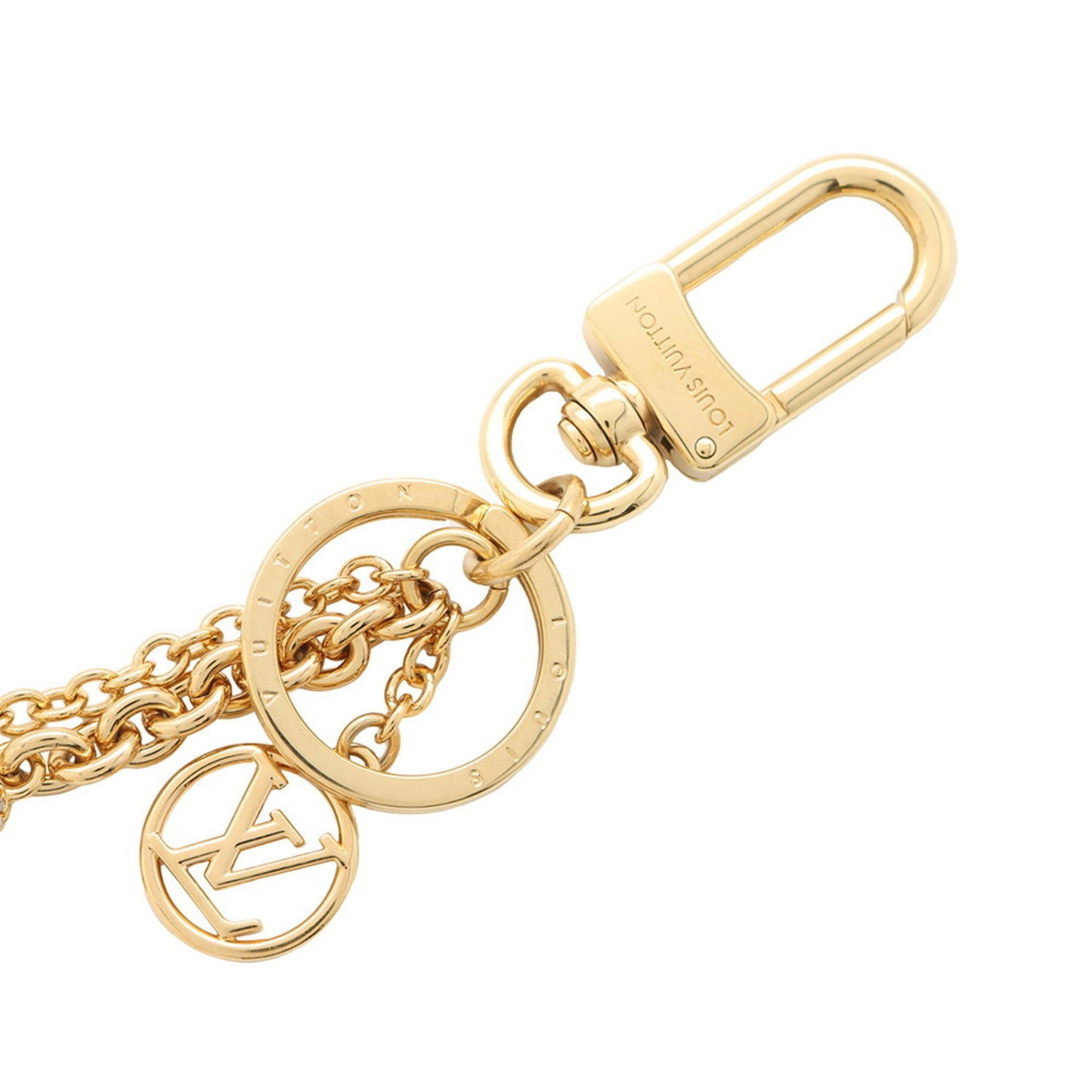 Louis Vuitton Other Metal Gold Key Rings