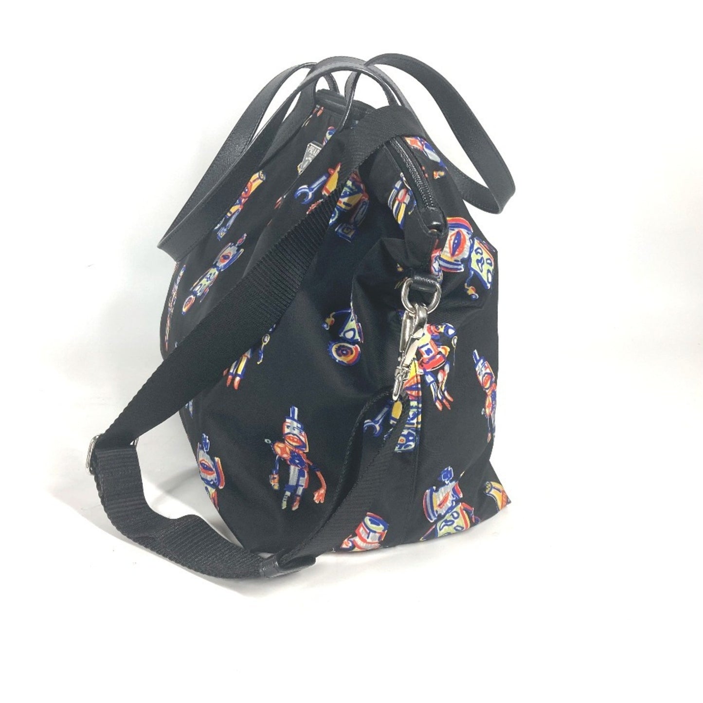 Prada Nylon Black Shoulder Bags