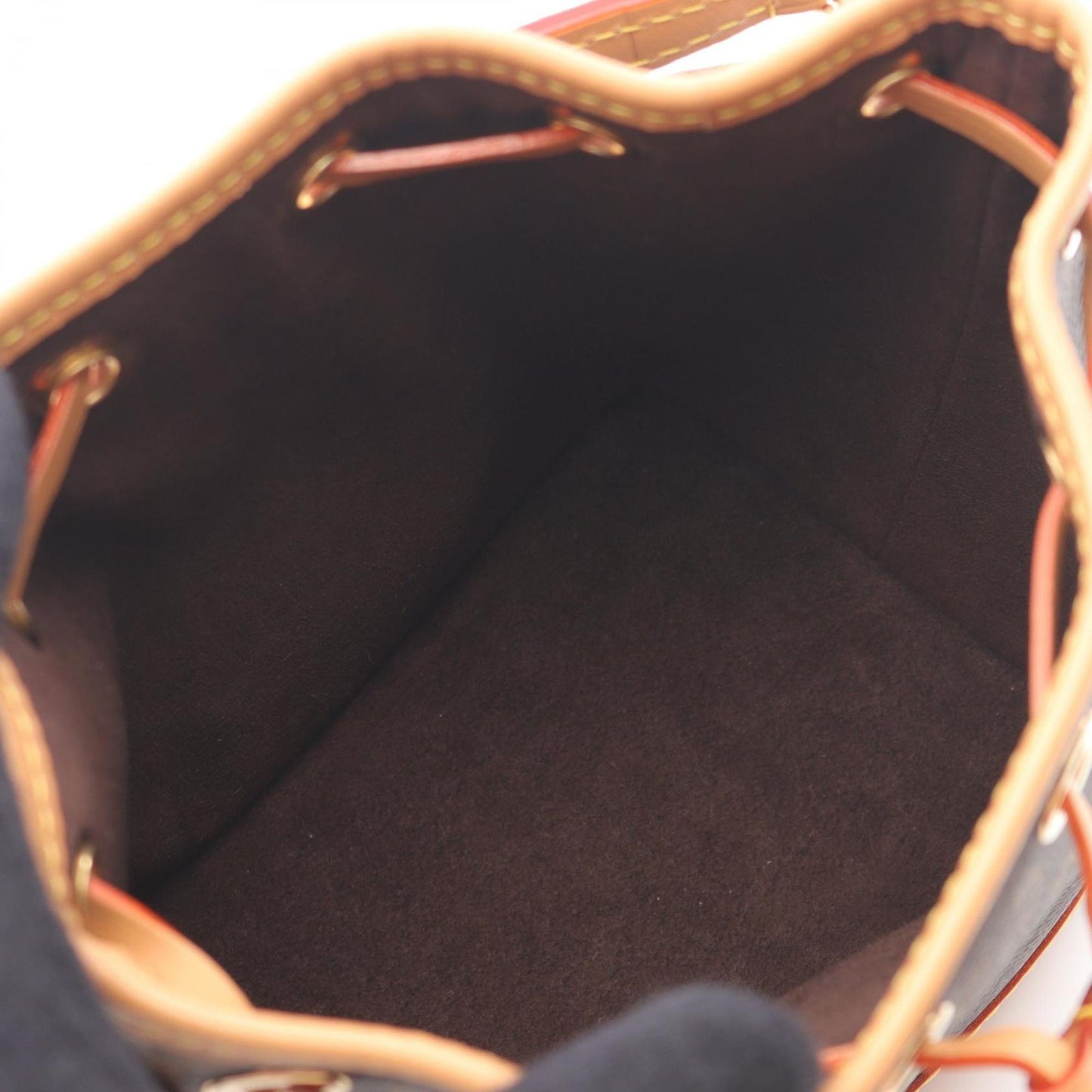 Louis Vuitton Coated Canvas Brown Handbags