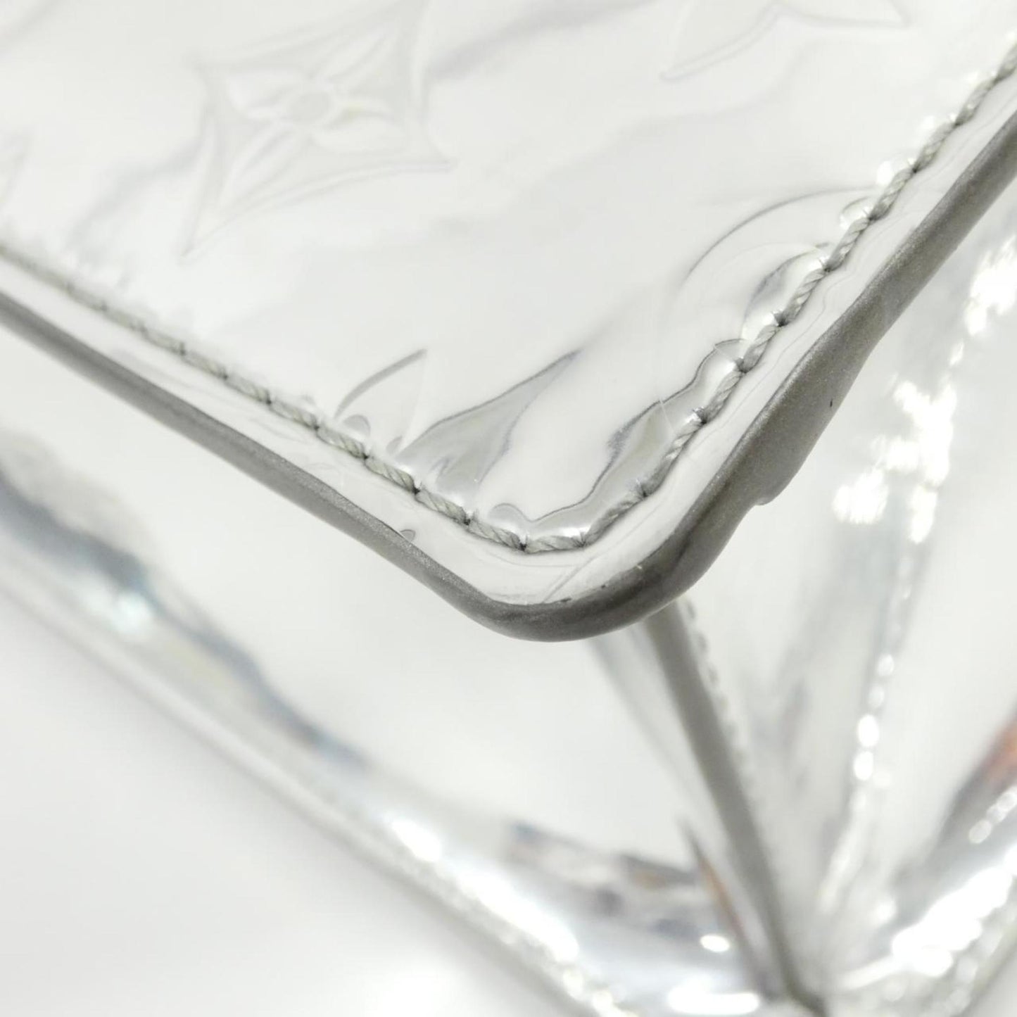 Louis Vuitton Pvc Silver Handbags