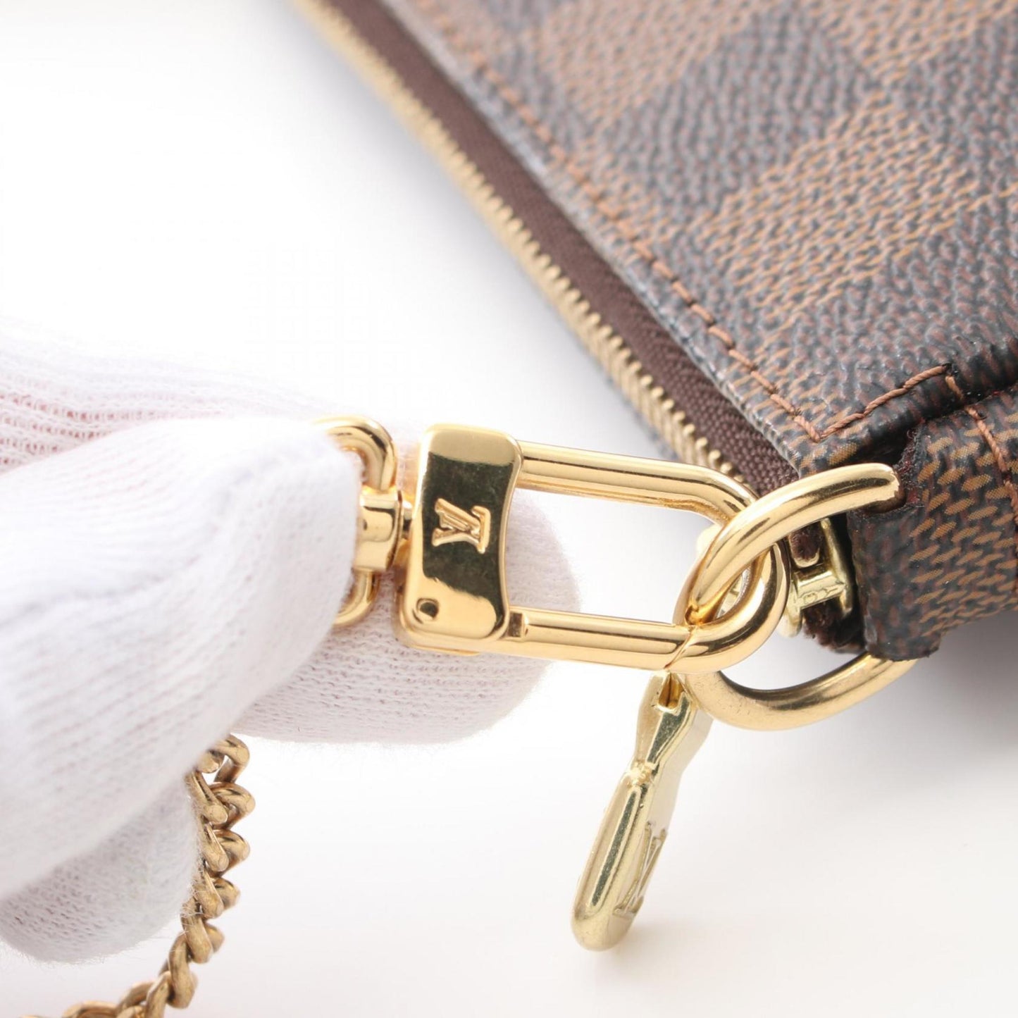 Louis Vuitton Pvc Brown Handbags