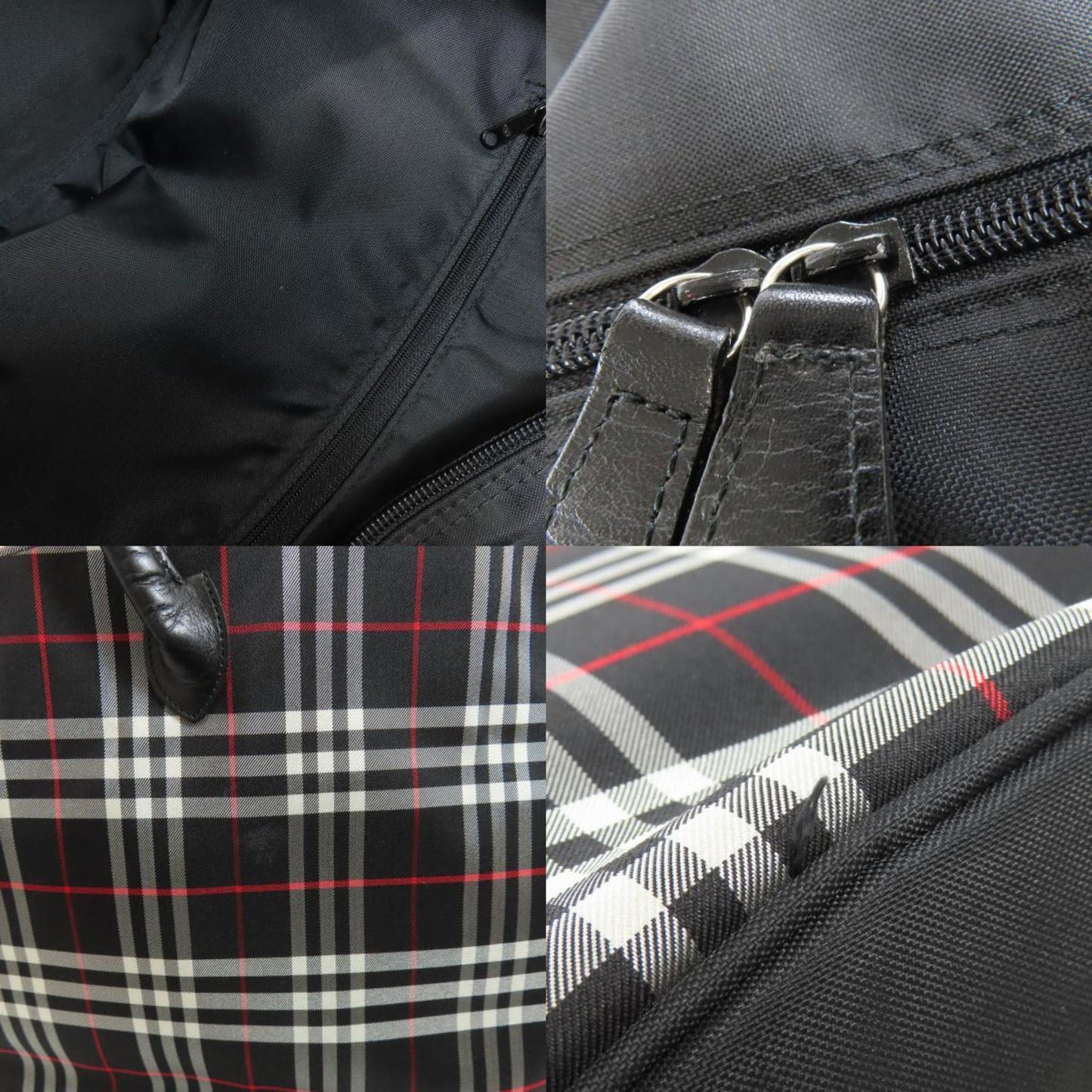 Burberry Nylon Black Tote Bags