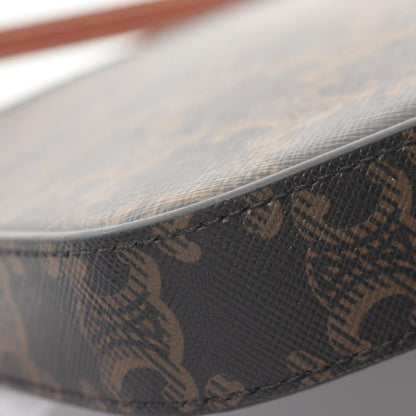 Celine Coated Canvas Black Shoulder Bags