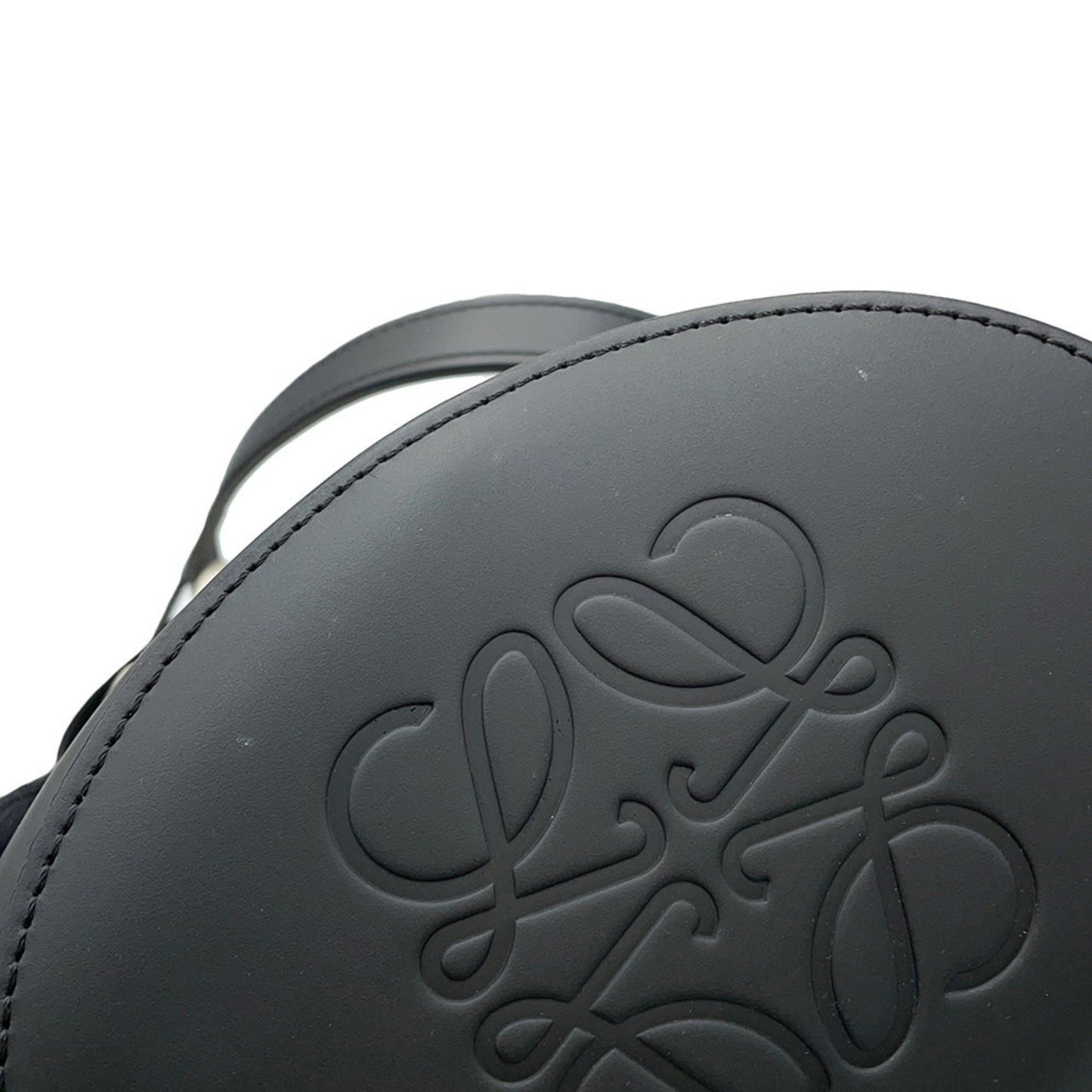 Loewe Canvas Black Shoulder Bags