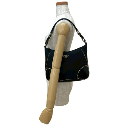 Prada Nylon Black Handbags
