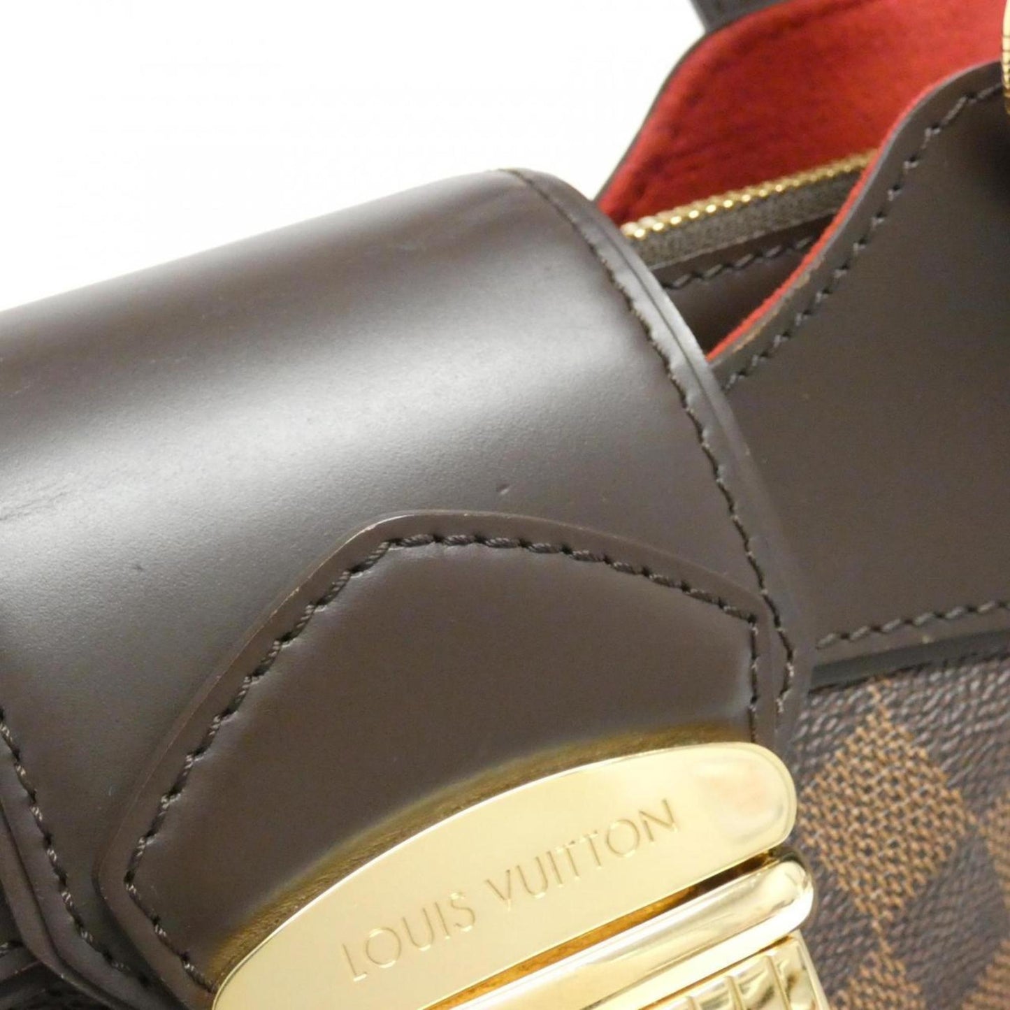 Louis Vuitton Coated Canvas Brown Handbags
