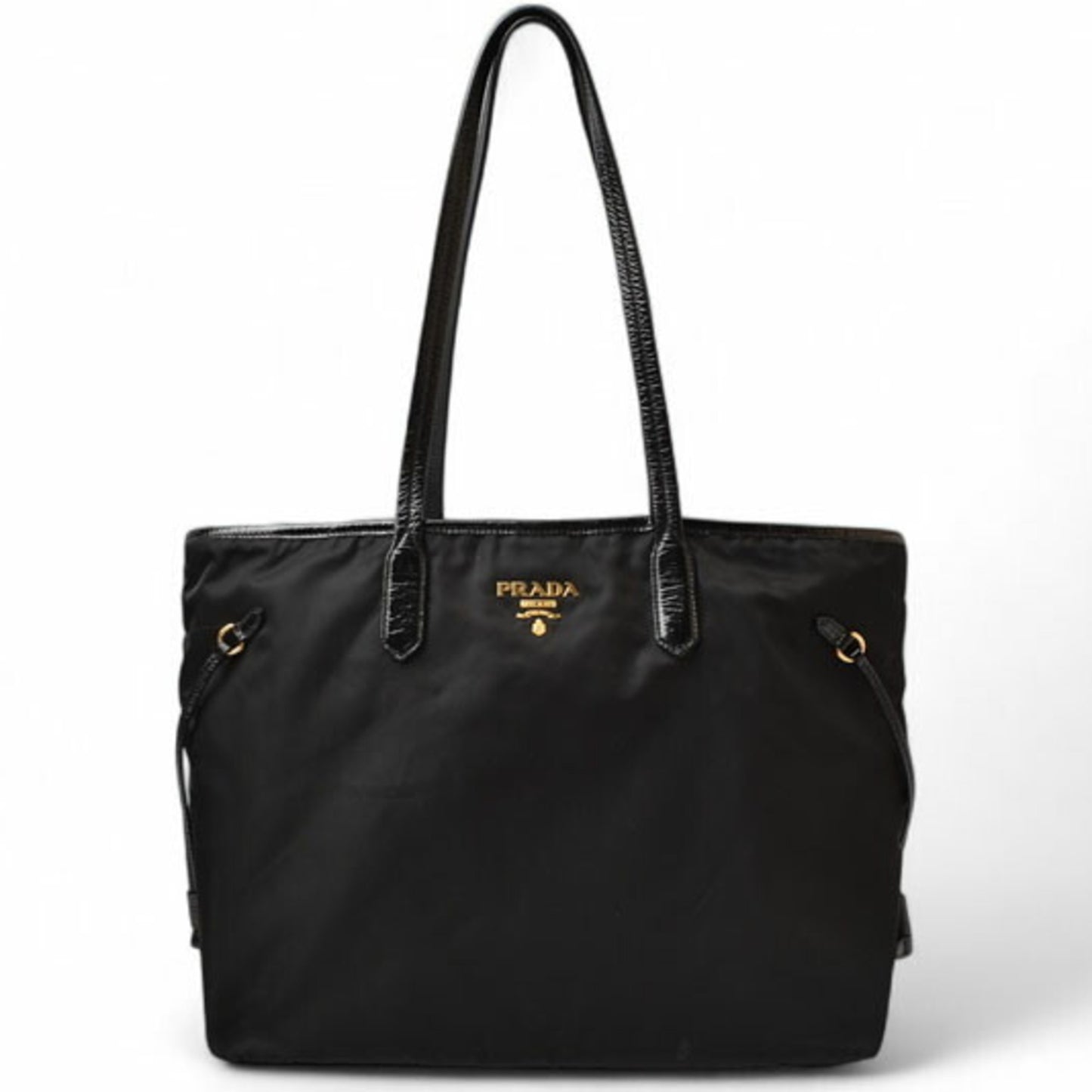 Prada Nylon Black Tote Bags