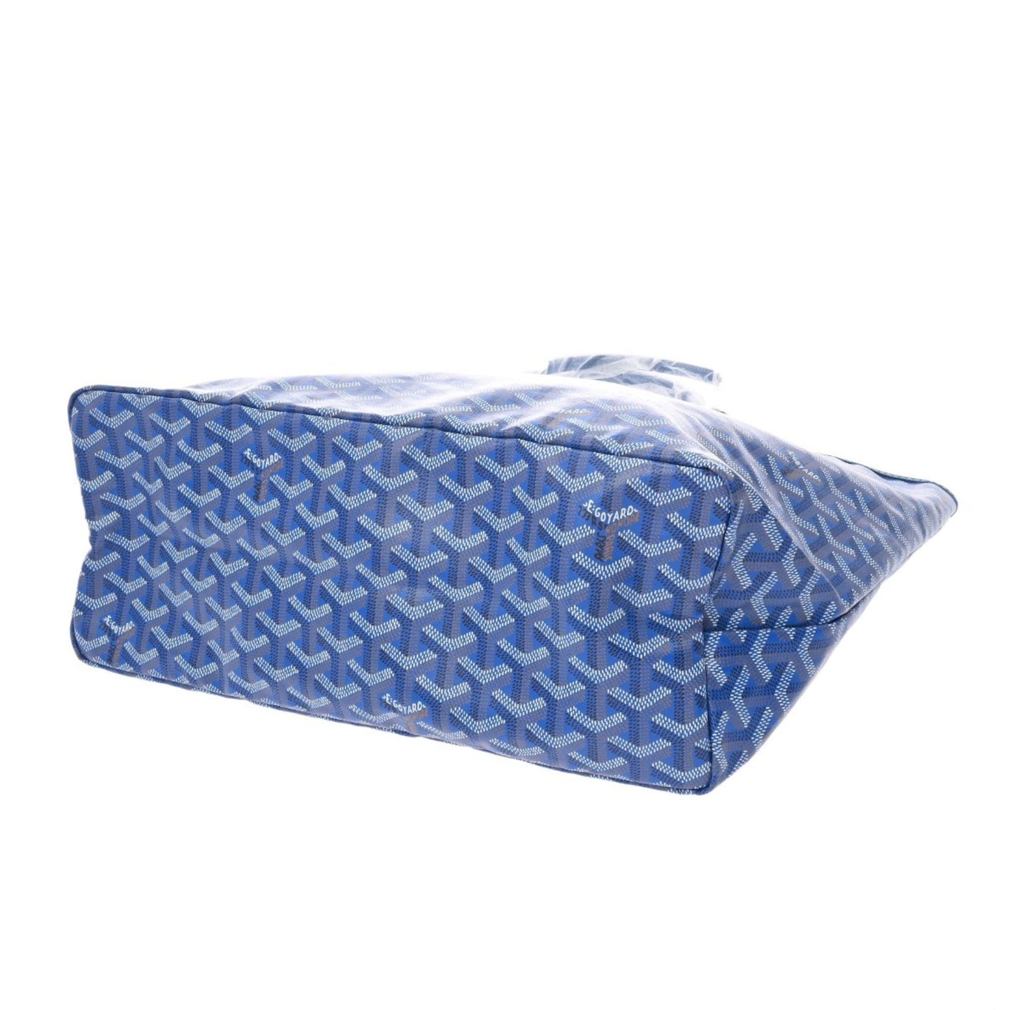 Goyard Pvc Blue Tote Bags
