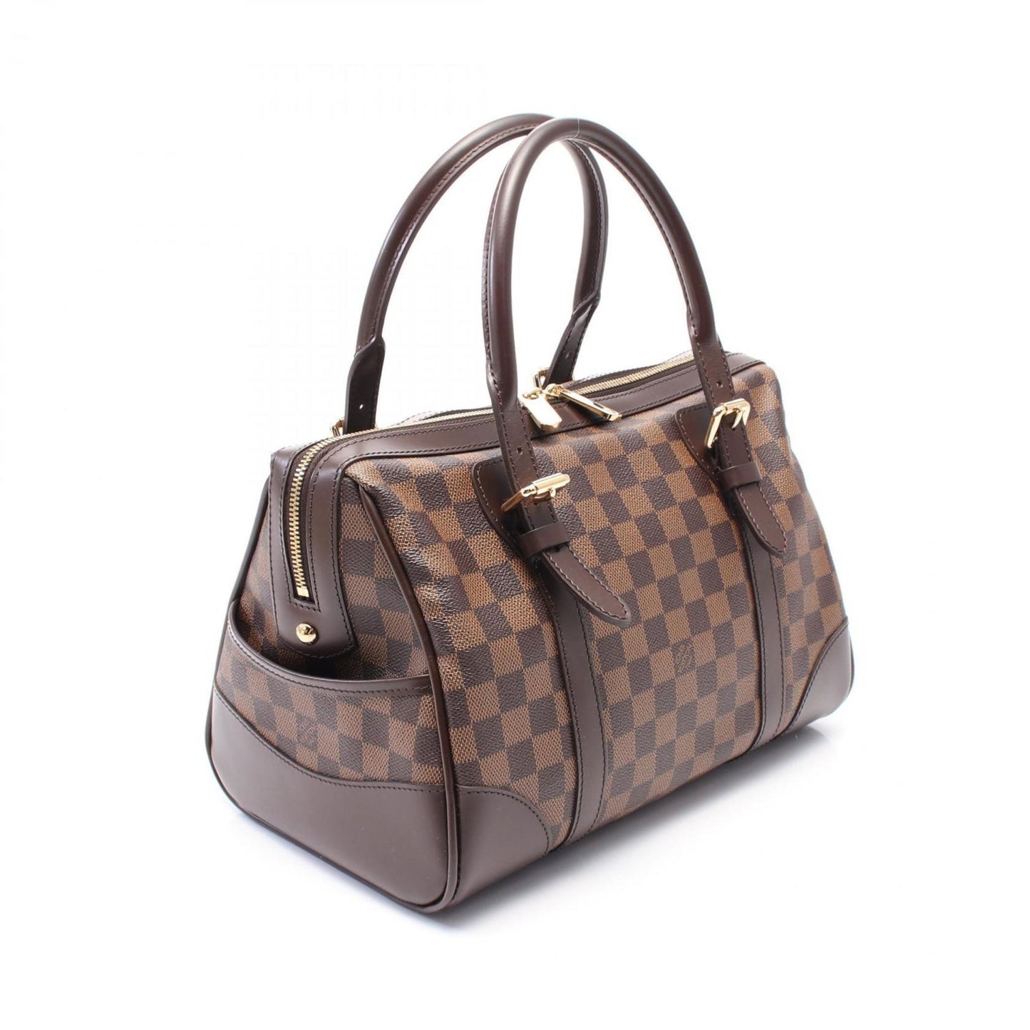 Louis Vuitton Coated Canvas Brown Handbags