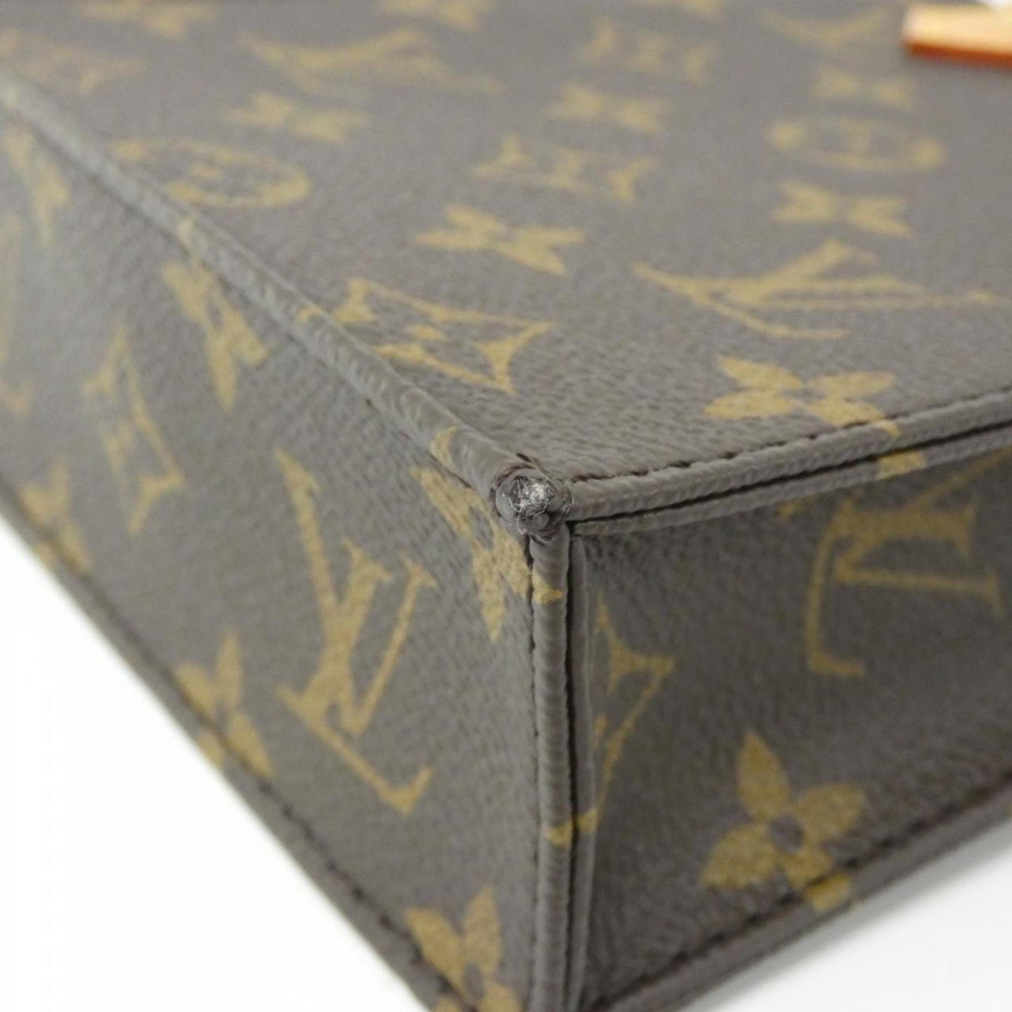 Louis Vuitton Coated Canvas Brown Handbags