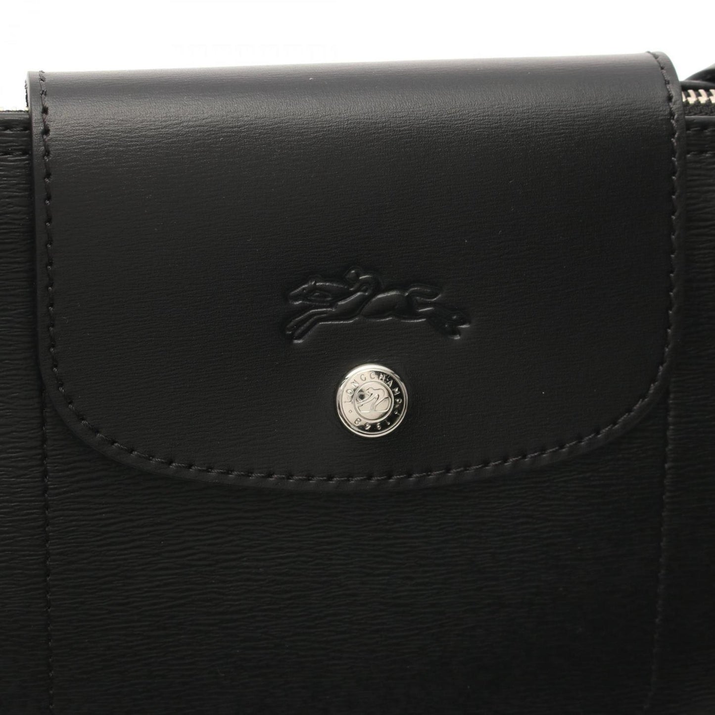 Longchamp Canvas Black Tote Bags