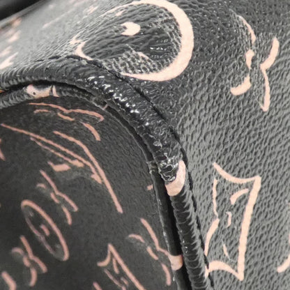 Louis Vuitton Coated Canvas Black Handbags