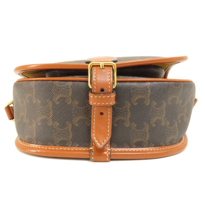 Celine Pvc Brown Shoulder Bags
