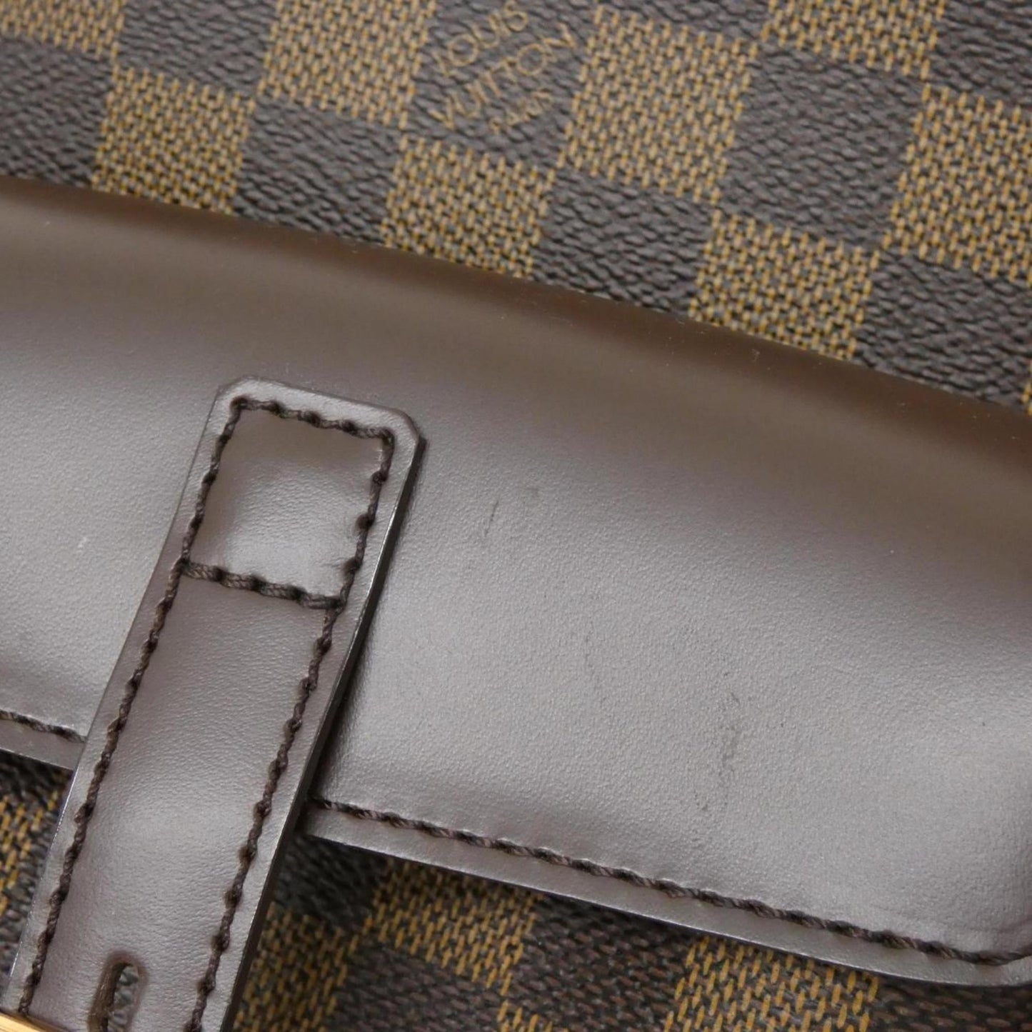 Louis Vuitton Coated Canvas Brown Handbags