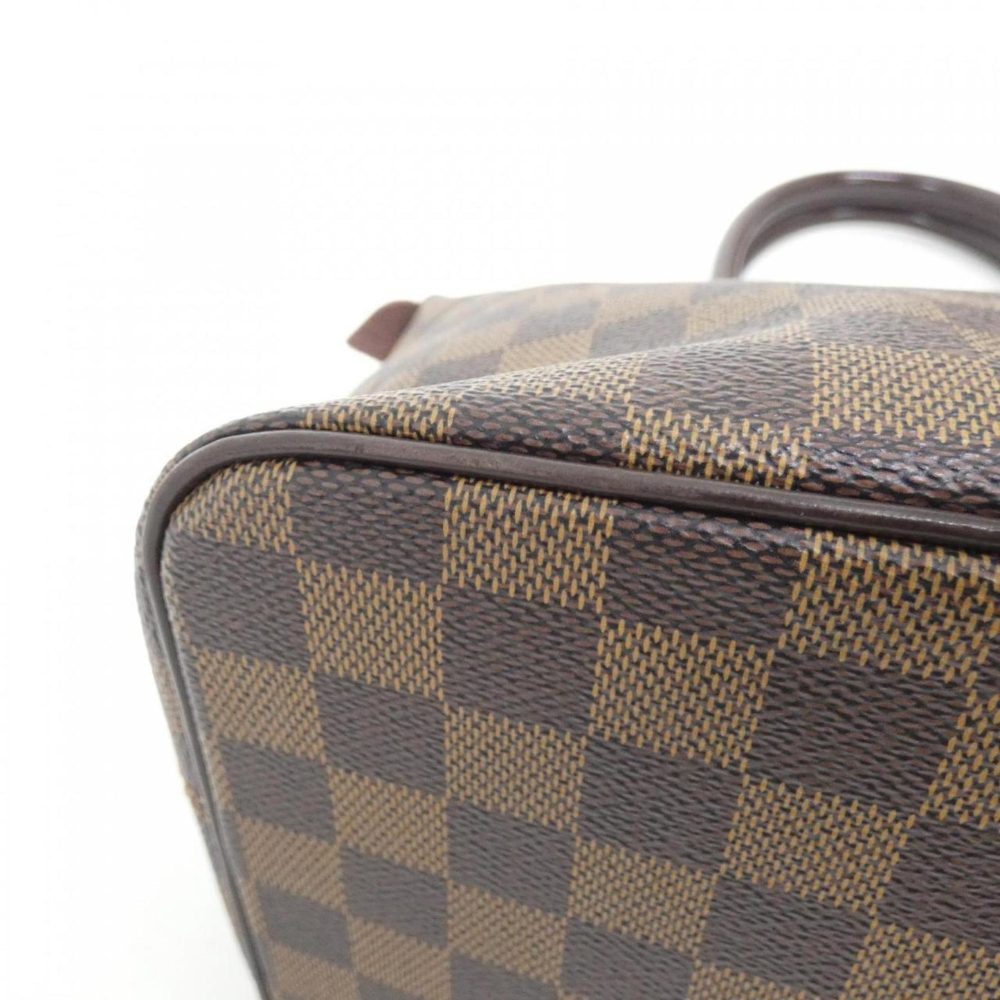 Louis Vuitton Coated Canvas Brown Handbags