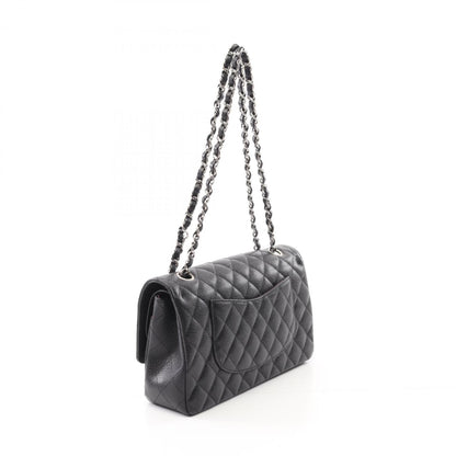 Chanel Calfskin Black Shoulder Bags