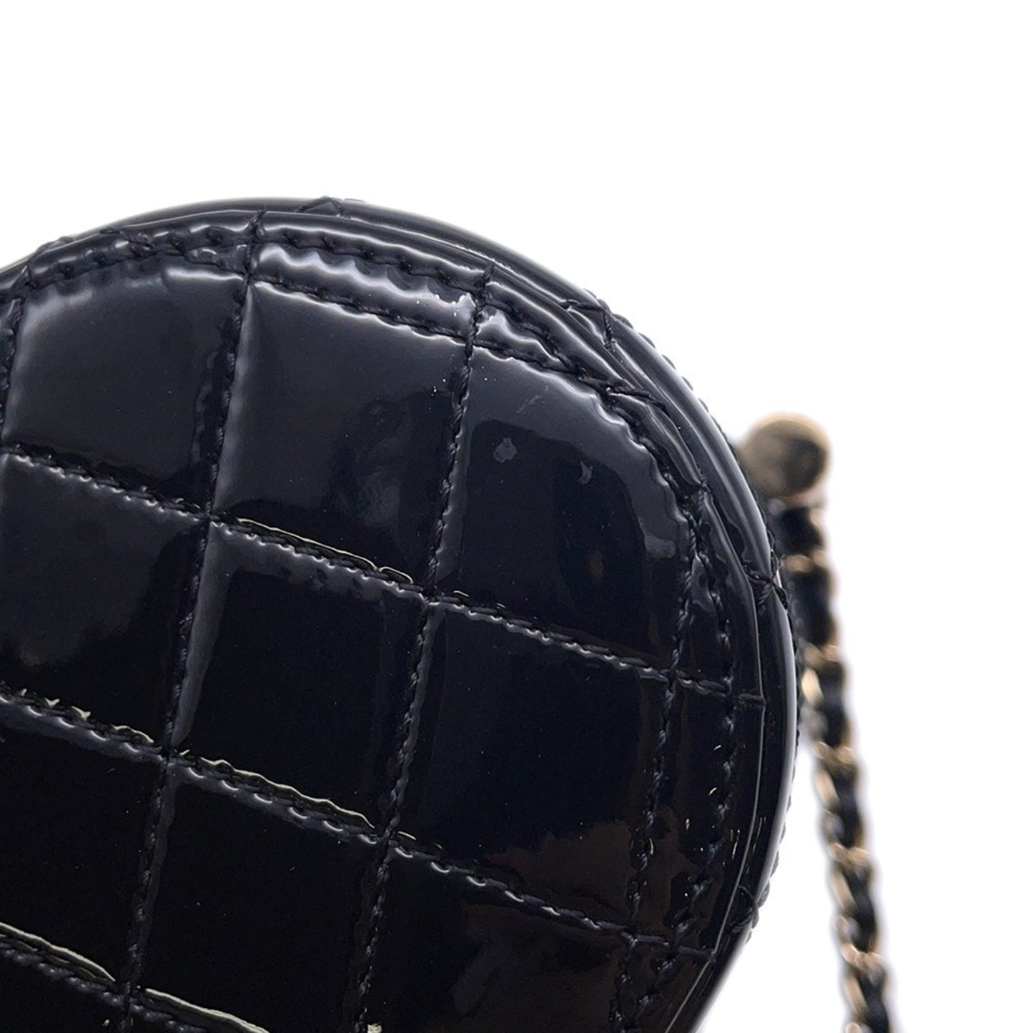 Chanel Patent Black Shoulder Bags