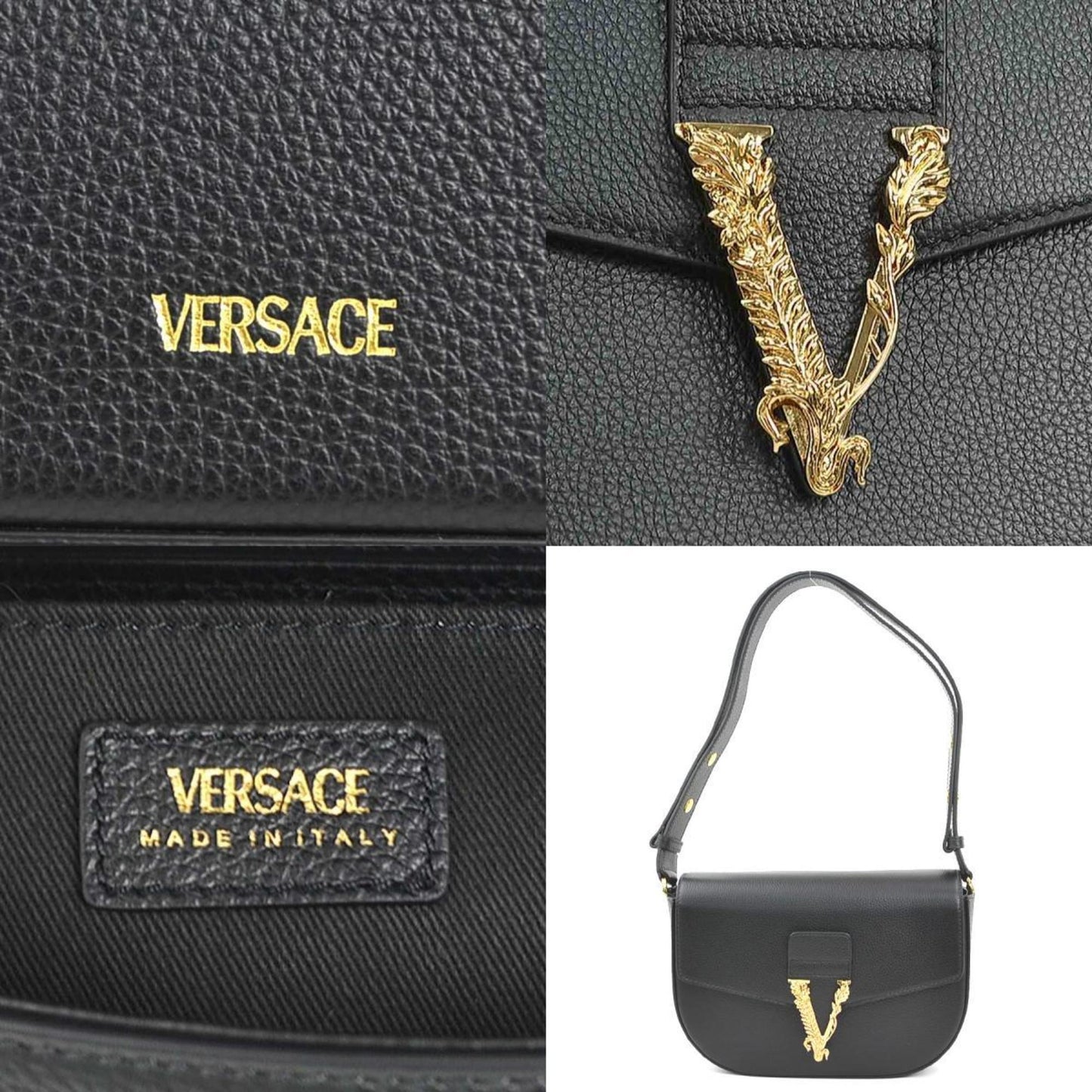 Versace Others Black Shoulder Bags