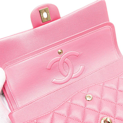 Chanel Calfskin Pink Handbags