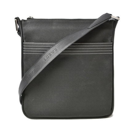 Loewe Coated Canvas Black Shoulder Bags