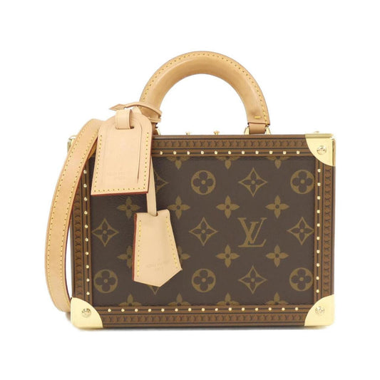 Louis Vuitton Coated Canvas Brown Handbags