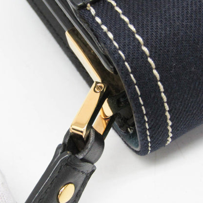 Marni Denim Black Shoulder Bags