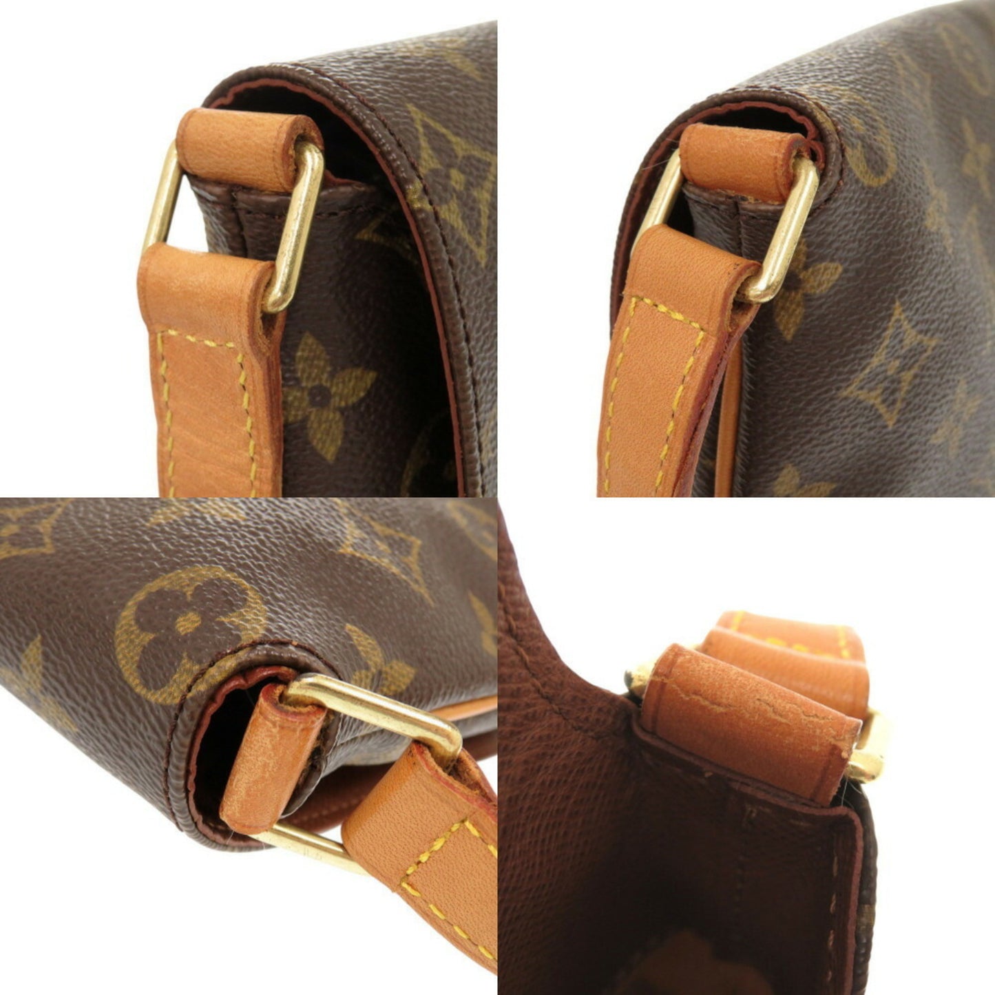 Louis Vuitton Monogram Canvas Brown Shoulder Bags