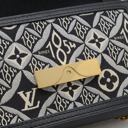 Louis Vuitton Woven Fabric Black Shoulder Bags
